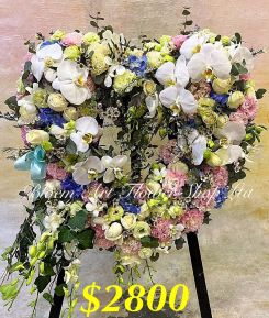 Sympathy Heart Wreath - CODE 95775